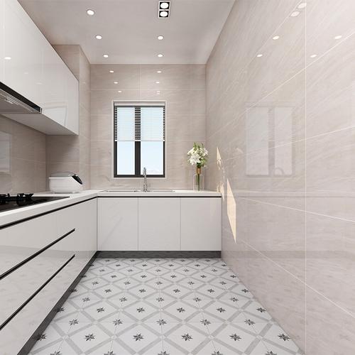 现代爵士卫浴亮光白亮光墙砖400x800釉面厨房瓷片釉面砖
